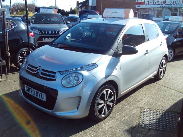 Citroen C1 1.0 VTi 72 Flair 5dr Hatchback Petrol Silver metallic