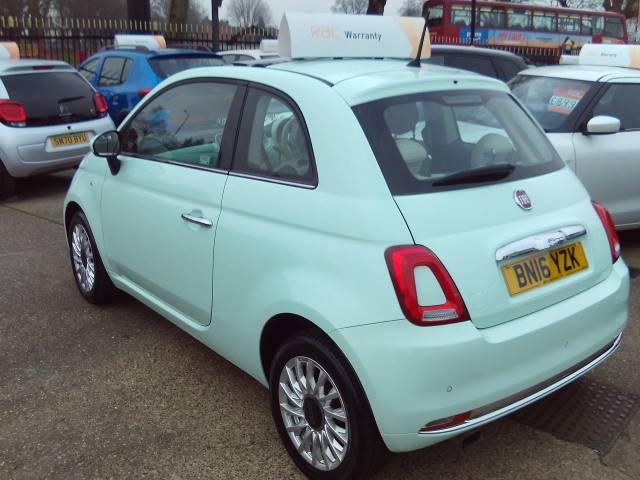 2016 Fiat 500 1.2 Lounge 3dr