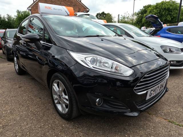Ford Fiesta 1.0 EcoBoost Zetec 5dr Hatchback Petrol Black