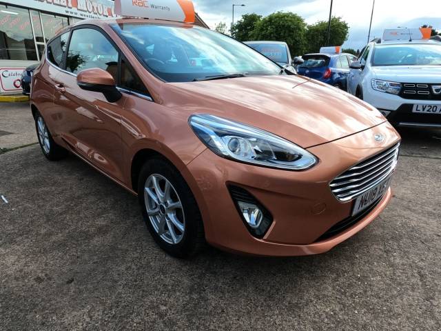 Ford Fiesta 1.1 Zetec B+O Play 3dr Hatchback Petrol Bronze
